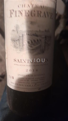 Burdeos Saint-Julien Château Finegrave 2014