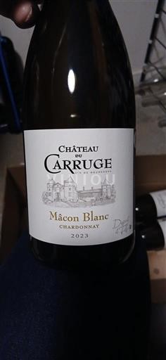 Bourgogne Mâcon och Mâcon-Villages Château Carruge 2023