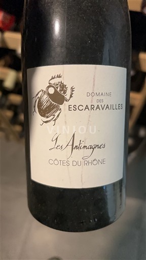 Rhône Valley Côtes-du-Rhône Domaine Des Escaravailles Les Antimagnes 2014