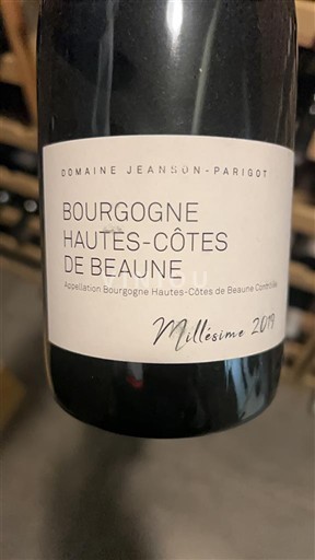 Borgonha Não especificado Domaine Jeanson-Parigot 2019