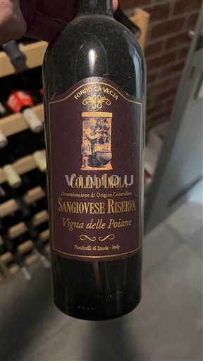 Emilia-Romagna Colli d'Imola Fondo Ca' Vecia Vigna delle Poiane 2018