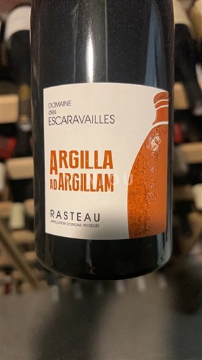 Vallée du Rhône Rasteau Domaine Des Escaravailles Argilla ad Argillam 2021