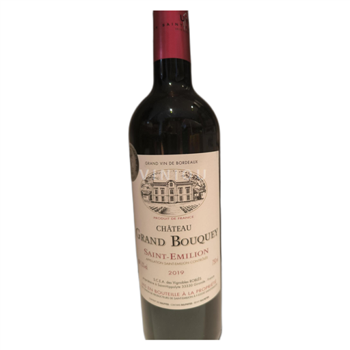 Bordeaux Saint-Émilion Château Grand Bouquey 2019