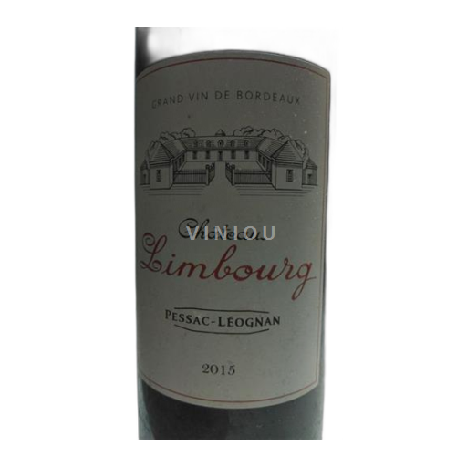 Bordeaux Pessac-Léognan Château Limbourg 2015
