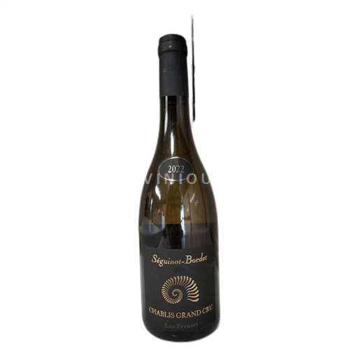 Burgundy Chablis Grand Cru Domaine Séguinot-Bordet Les Preuses 2022
