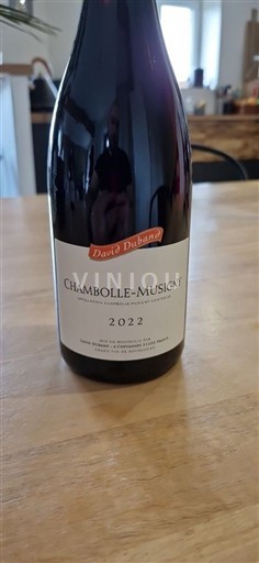 Burgundy Chambolle-Musigny David Duband 2022