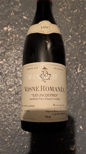 Borgoña Vosne-romanée Caves du Palais Les Jacquines 1997