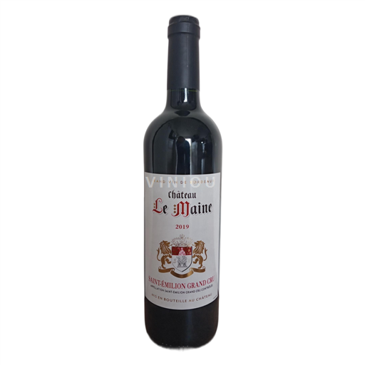 Bordeaux Saint-Émilion Grand Cru Château Le Maine 2019