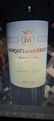 La Rioja Rioja Marqués de Murrieta Reserva 2018