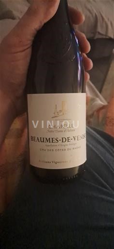 Rhônedalen Beaumes de Venise Chapelle Notre Dame d'Aubune Icke årgångsbetecknad