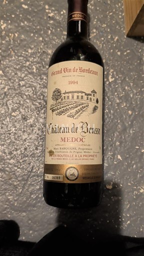 Bordeaux Médoc Château Bense 1994