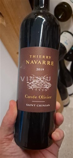 Languedoc Saint-Chinian Thierry Navarre Olivier 2019