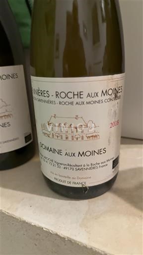Dolina Loare Savennières-roche-aux-moines Domaine Aux Moines 2018