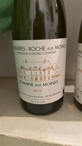 Dolina Loare Savennières-roche-aux-moines Domaine Aux Moines 2019