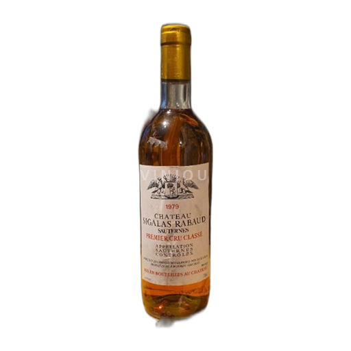 Bordeaux Sauternes Premier Cru Classé Château Sigalas Rabaud 1979