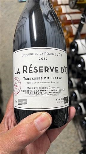 Linguadoca Terrasses-du-Larzac Domaine La Réserve O La Réserve d'O 2019