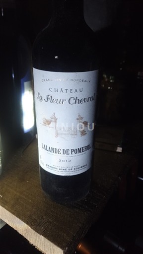 Bordeaux Lalande-de-Pomerol Château La Fleur Chevrol 2012