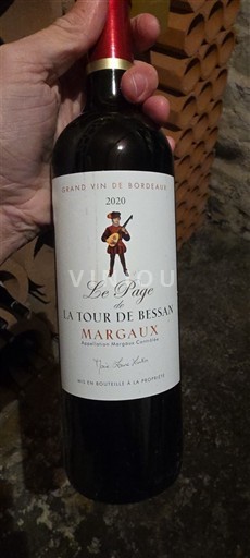 Bordeaux Margaux La Tour de Bessan Le Page 2020