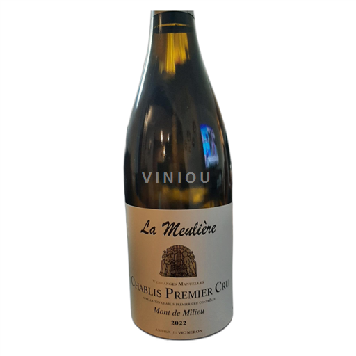 Bourgogne Chablis premier cru La Meulière Mont de Milieu 2022