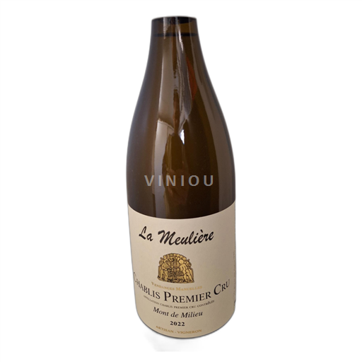 Burgundija Chablis premier cru La Meulière Mont de Milieu 2022