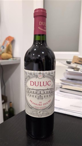 Bordeaux Saint-Julien Branaire Ducru Duluc 2019