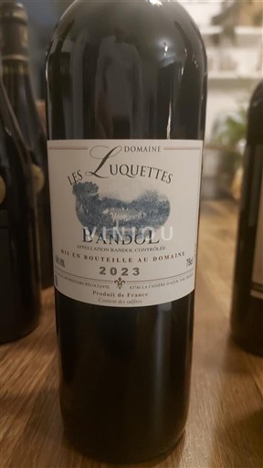 Provence Bandol Domaine Les Luquettes 2023