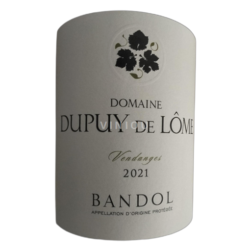 Provenza Bandol Domaine Dupuy de Lôme Vendanges 2021