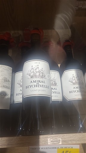 Bordeaux Saint-Julien Château Beychevelle Amiral de Beychevelle 2018