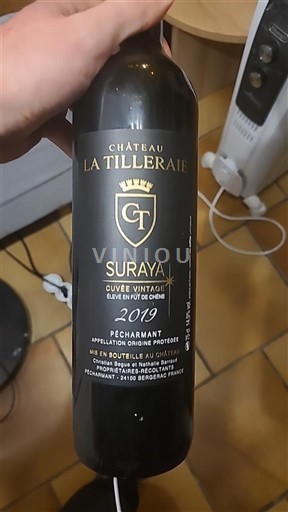 Sud-Ouest Pécharmant Château La Tilleraie Suraya 2019