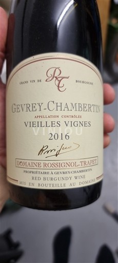 Bourgondië Gevrey-Chambertin Domaine Rossignol-Trapet Vieilles Vignes 2016