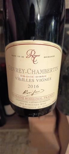 Burgundija Gevrey-chambertin Domaine Rossignol-Trapet Vieilles Vignes 2016