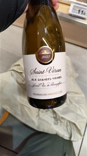 Burgundi Saint-Véran Vignerons des Terres Secrètes "Aux Grandes Vignes" 2023