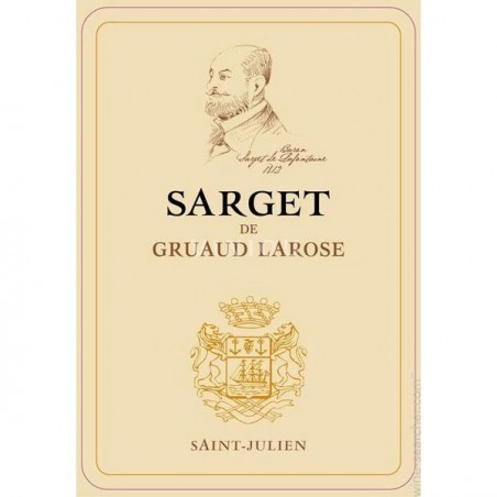 Bordeaux Saint-Julien Château Sarget de Gruaud-Larose 2ème vin de Château Gruaud Larose 2020