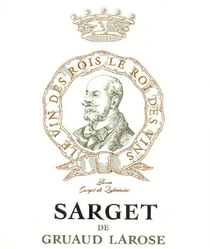Bordeaux Saint-Julien Château Sarget de Gruaud-Larose 2ème vin de Château Gruaud Larose 2020