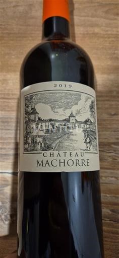 Burdeos Blaye-Côtes de Burdeos Château Machorre 2019