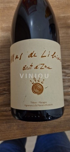 Vallée du Rhône Côtes-du-rhône Mas de Libian Bout d’Zan 2022