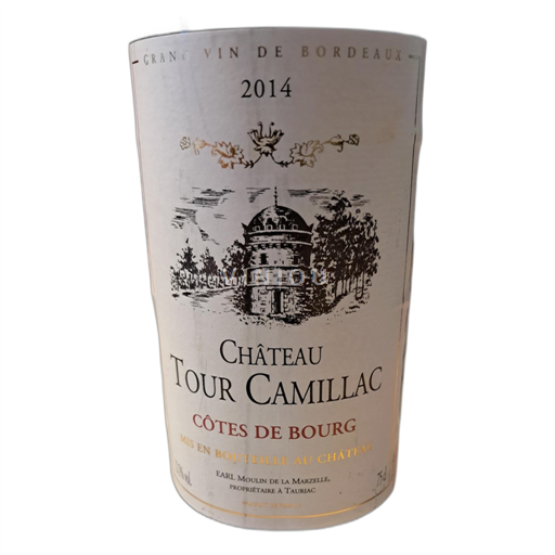 Bordeaux Côtes-de-bourg Château Tour Camillac 2014