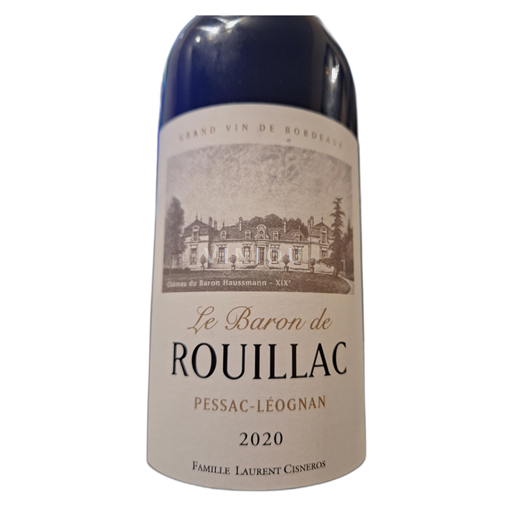 Bordeaux Pessac-Léognan Rouillac Le Baron de 2020