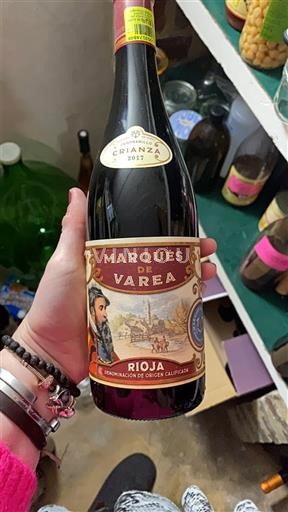 La Rioja Rioja Marqués de Varea Crianza 2017