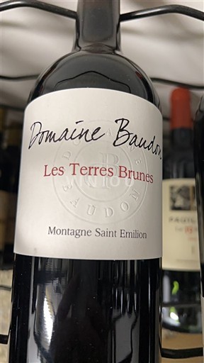Bordéus Montagne-saint-émilion Domaine Baudon Les Terres Brunes 2023