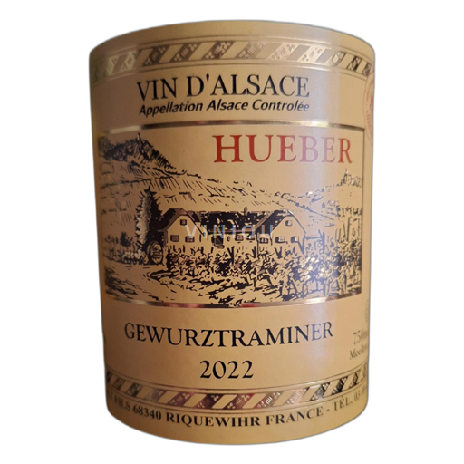 Alsace Gewurztraminer Hueber Gewurztraminer 2022