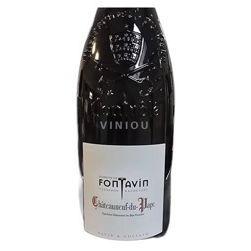 Rhônedalen Châteauneuf-du-Pape Fontavin David & Goliath 2018
