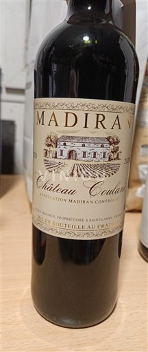 Sudoeste Madiran Château Coulane 2020