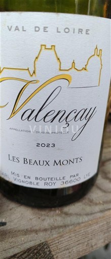 Loire Valley Valençay Vignoble Roy Les Beaux Monts 2023