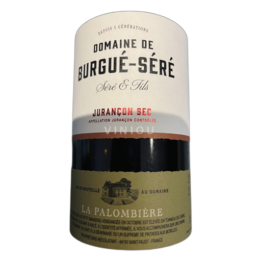 Lounais-Ranska Jurançon Burgué Séré La Palombiere 2021