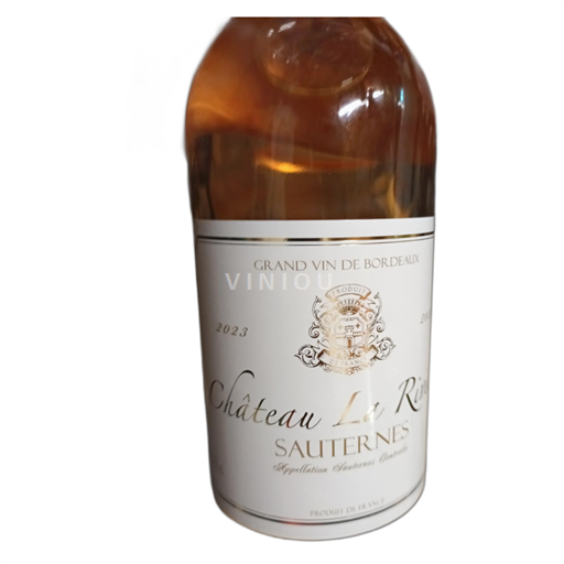 Bordeaux Sauternes Château La Rivière 2023