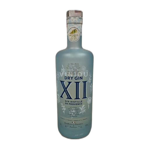 Gin Håndlavet gin XII Domaine Distilleries et s de Provence 3a - 2022 Frankrig Provence-Alper-Côte d’Azur Provence-Alpes-Côte d’Azur