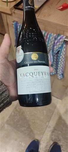 Thung lũng Rhône Vacqueyras Cellier des Princes 2023