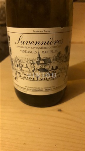 Loire Valley Savennières Domaine Taillandier 2009