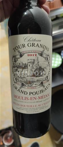Bordeaux Moulis-en-Médoc Château Tour Granins Grand Poujeaux 2017